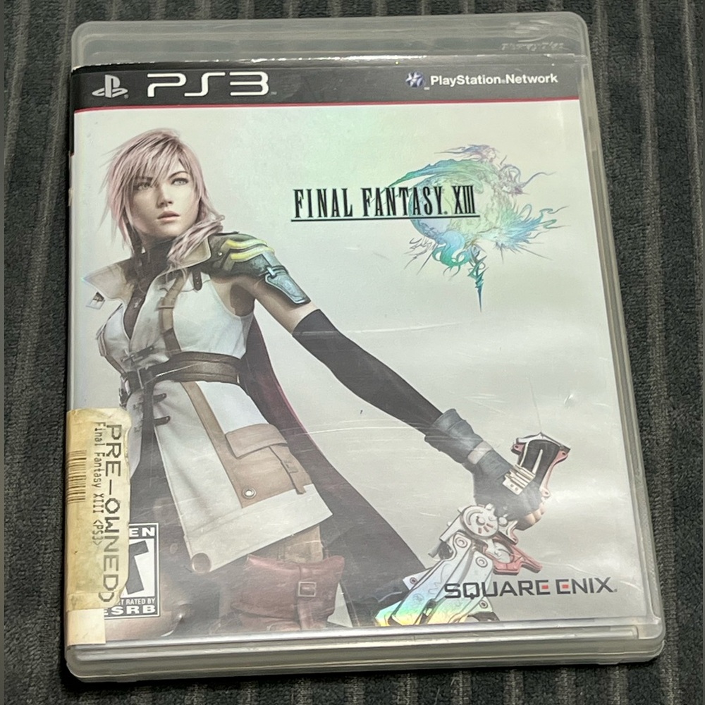 Final Fantasy XIII PlayStation 3 PS3 Game CIB Complete in Case w/ Manual
